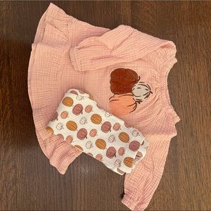 Mud Pie Pumpkin Set 12-18m